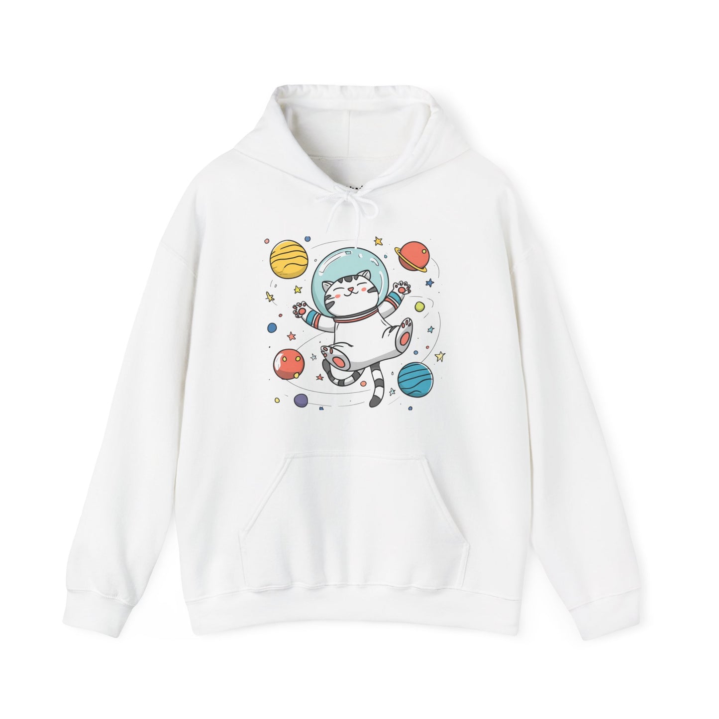 Astronaut Cat Space Adventure Unisex Hoodie