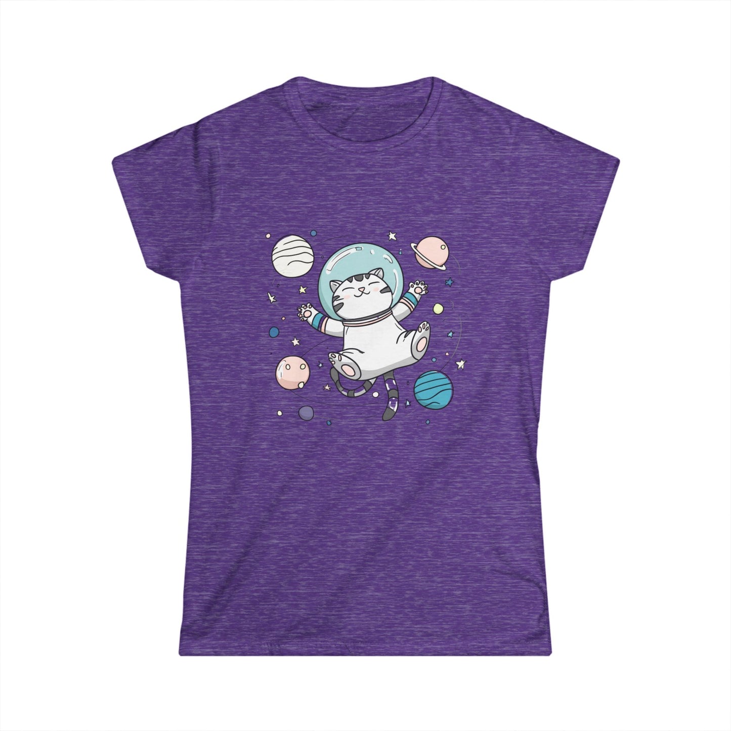 Astronaut Cat T-Shirt – Cute Space Cat Graphic Tee