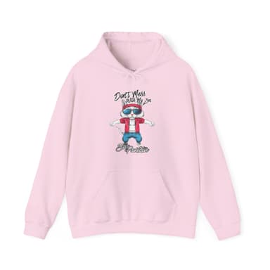 Don’t Mess With My Zen Stay Pawsitive Unisex Hoodie