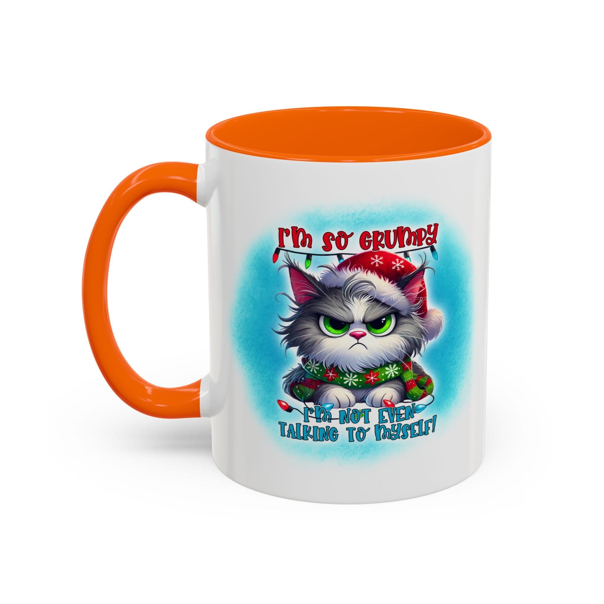 I'm So Grumpy (Don't Talk to Me) Cat Holiday Accent Coffee Mug