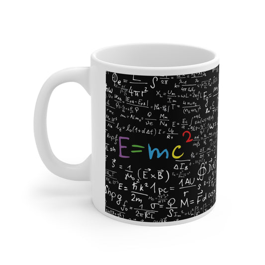 Einstein Equation Mug E equal mc2 Physics Math Science Coffee Mug