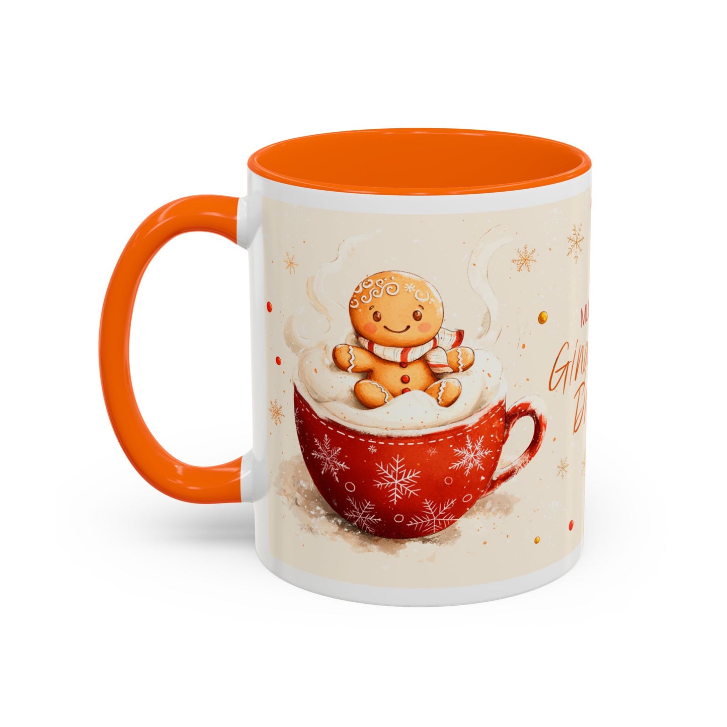 Gingerbread Dreams Coffee Mug — Holiday Accent Christmas Mug (11/15oz)
