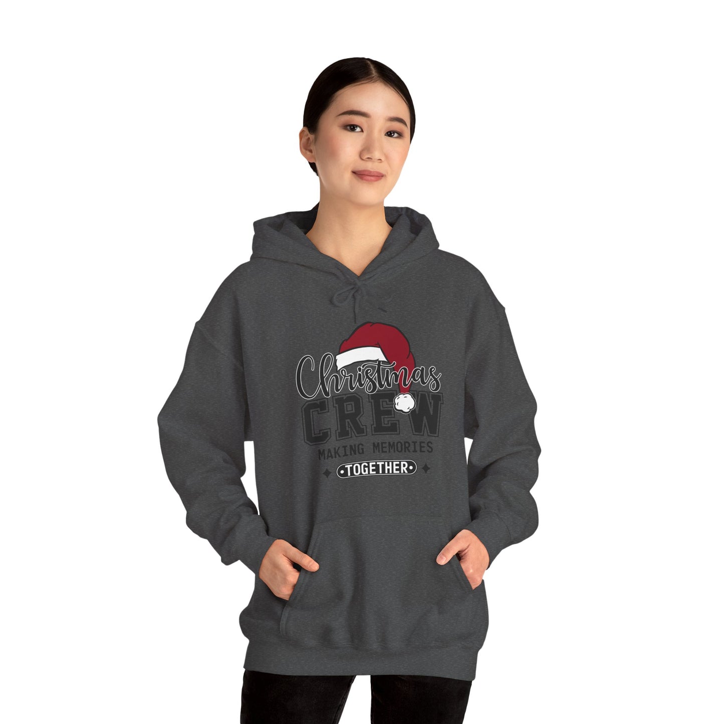 Christmas Crew Hoodie – "Making Memories Together" Family Holiday Sweatshirt