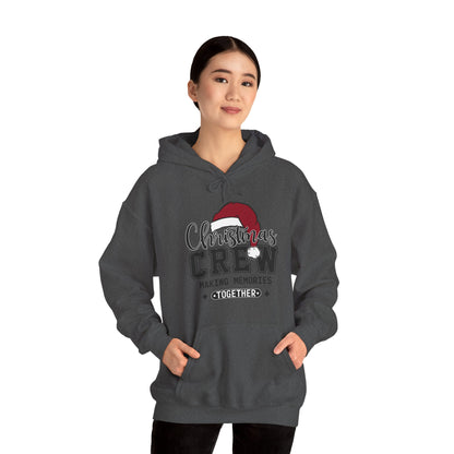 Christmas Crew Hoodie – "Making Memories Together" Family Holiday Sweatshirt