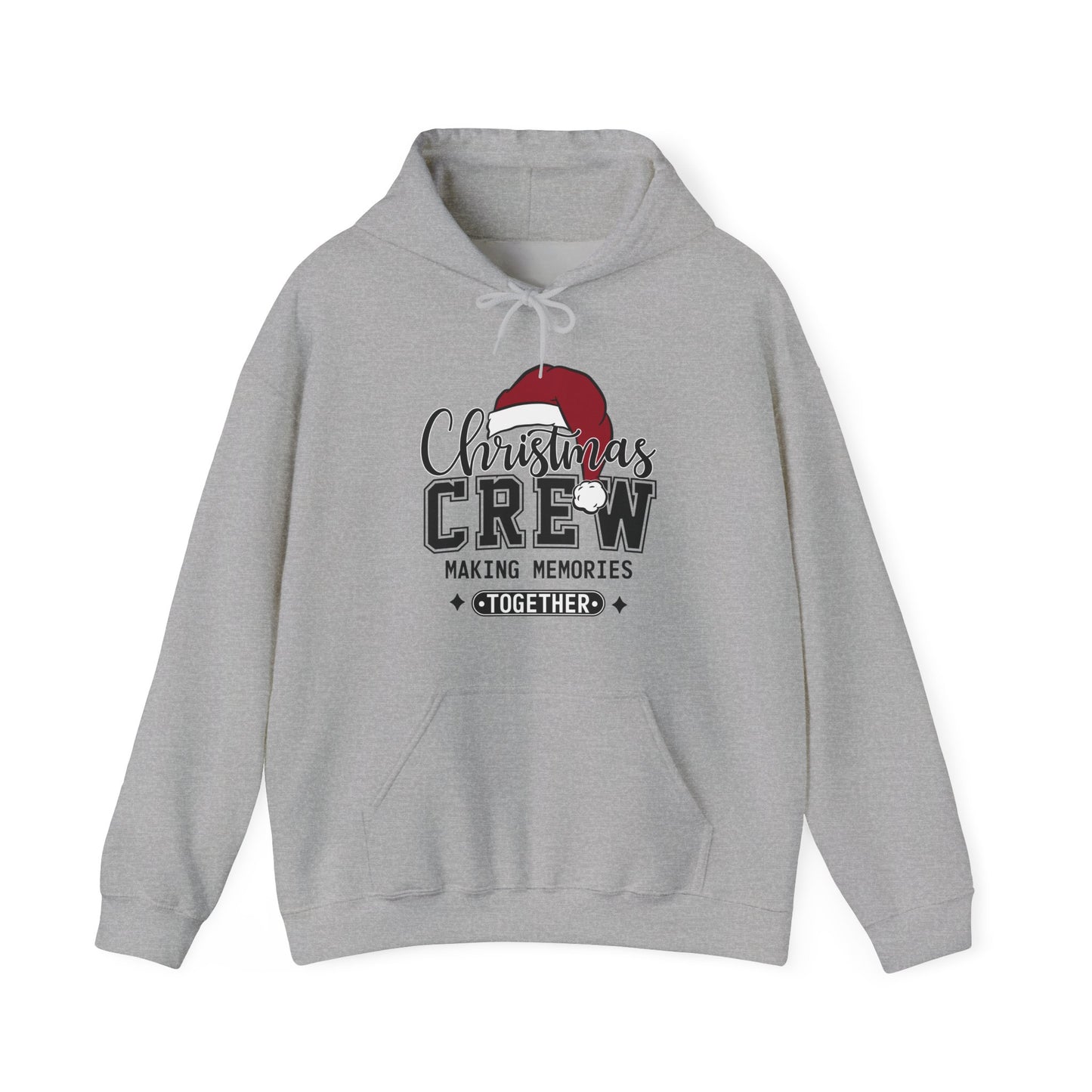 Christmas Crew Hoodie – "Making Memories Together" Family Holiday Sweatshirt