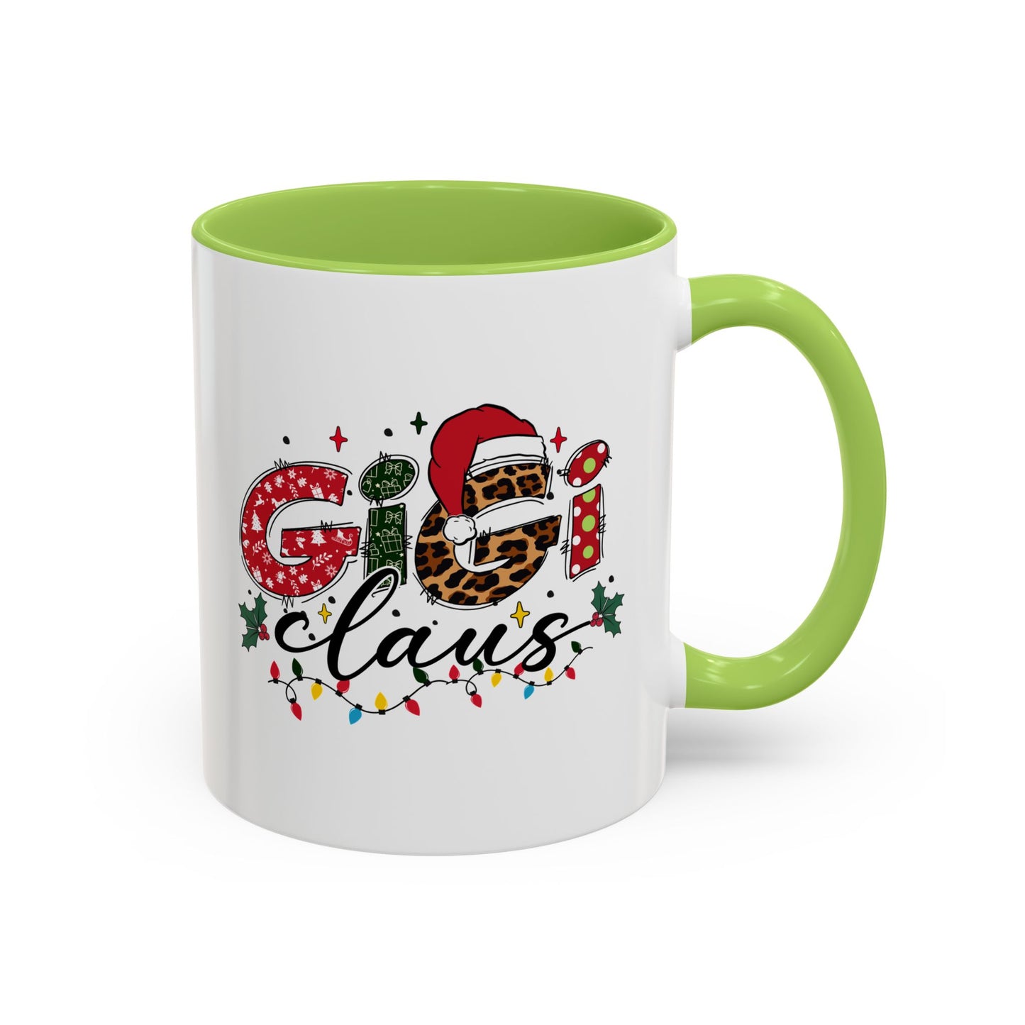 Gigi Claus Christmas Coffee Mug — Holiday Grandma Gift (11/15oz)