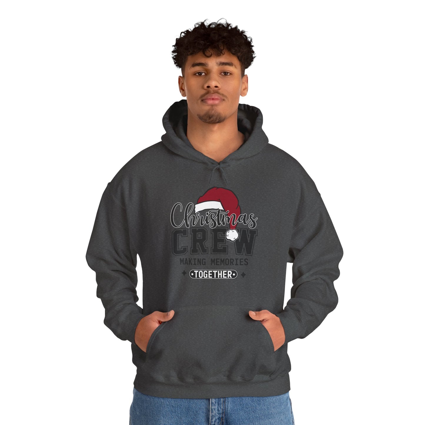 Christmas Crew Hoodie – "Making Memories Together" Family Holiday Sweatshirt