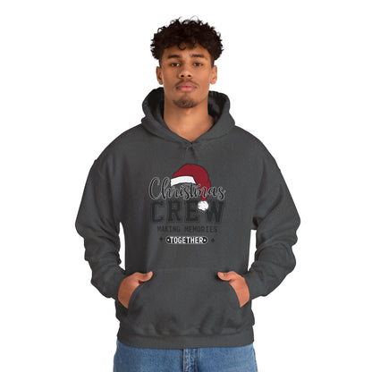 Christmas Crew Hoodie – "Making Memories Together" Family Holiday Sweatshirt