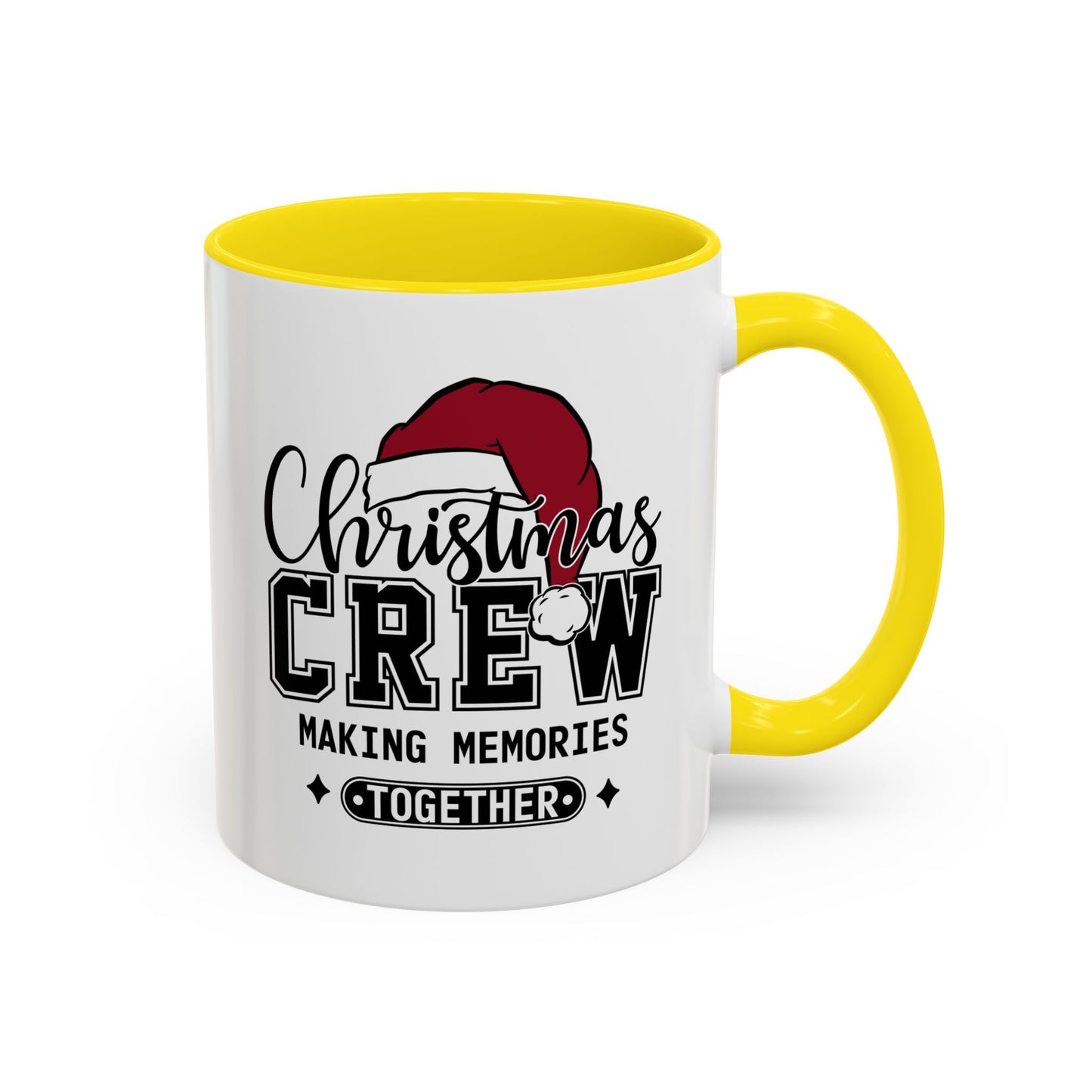 Christmas Crew Coffee Mug – Making Memories Together Accent Holiday Mug