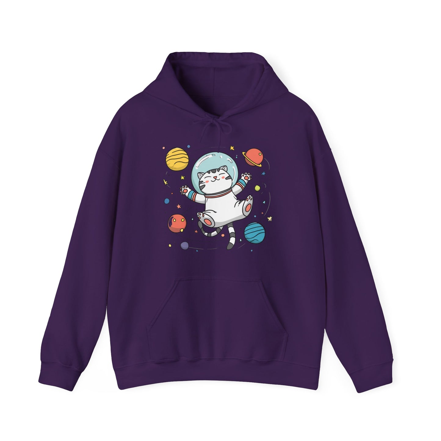 Astronaut Cat Space Adventure Unisex Hoodie