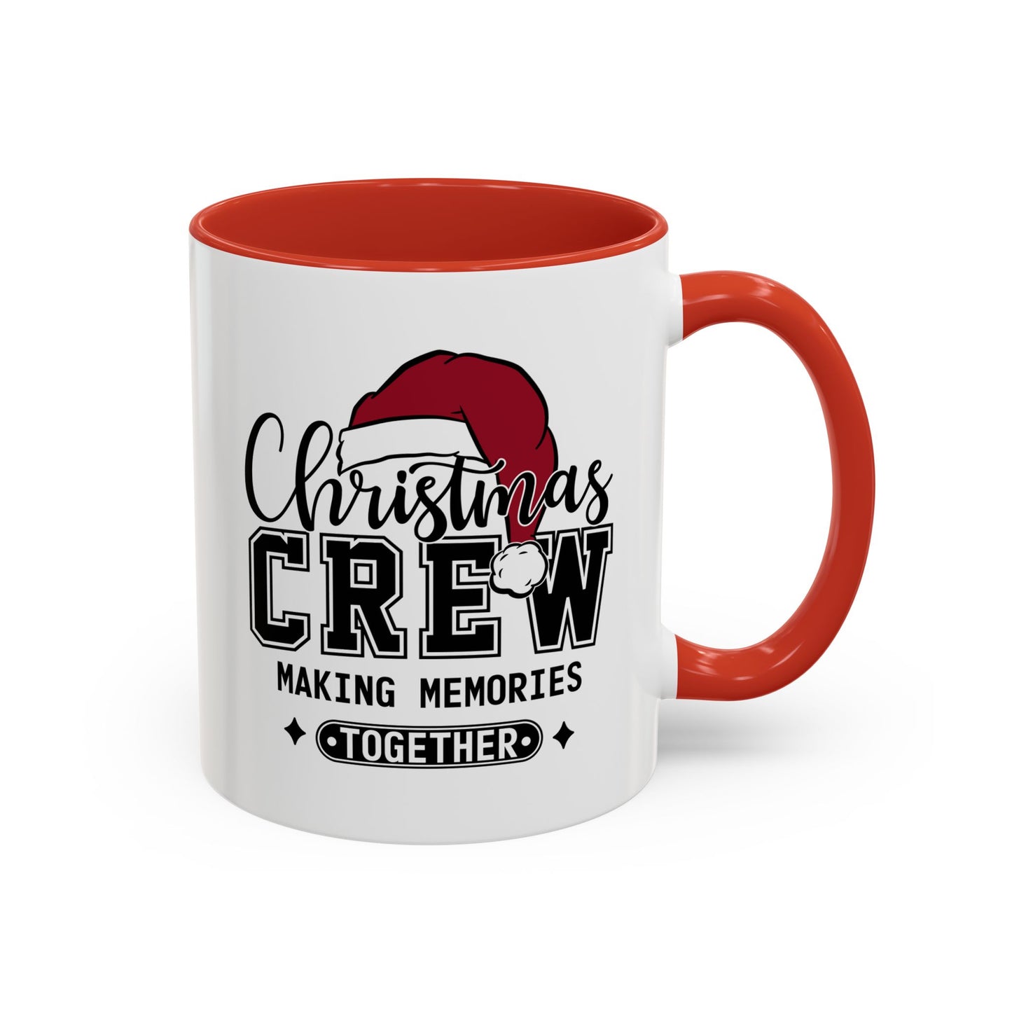 Christmas Crew Coffee Mug – Making Memories Together Accent Holiday Mug