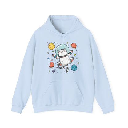Astronaut Cat Space Adventure Unisex Hoodie