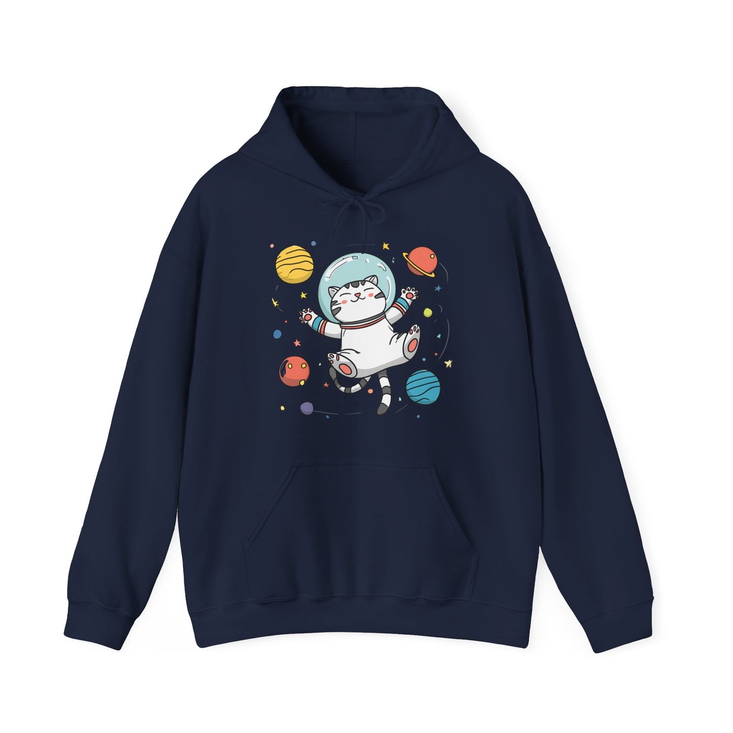 Astronaut Cat Space Adventure Unisex Hoodie