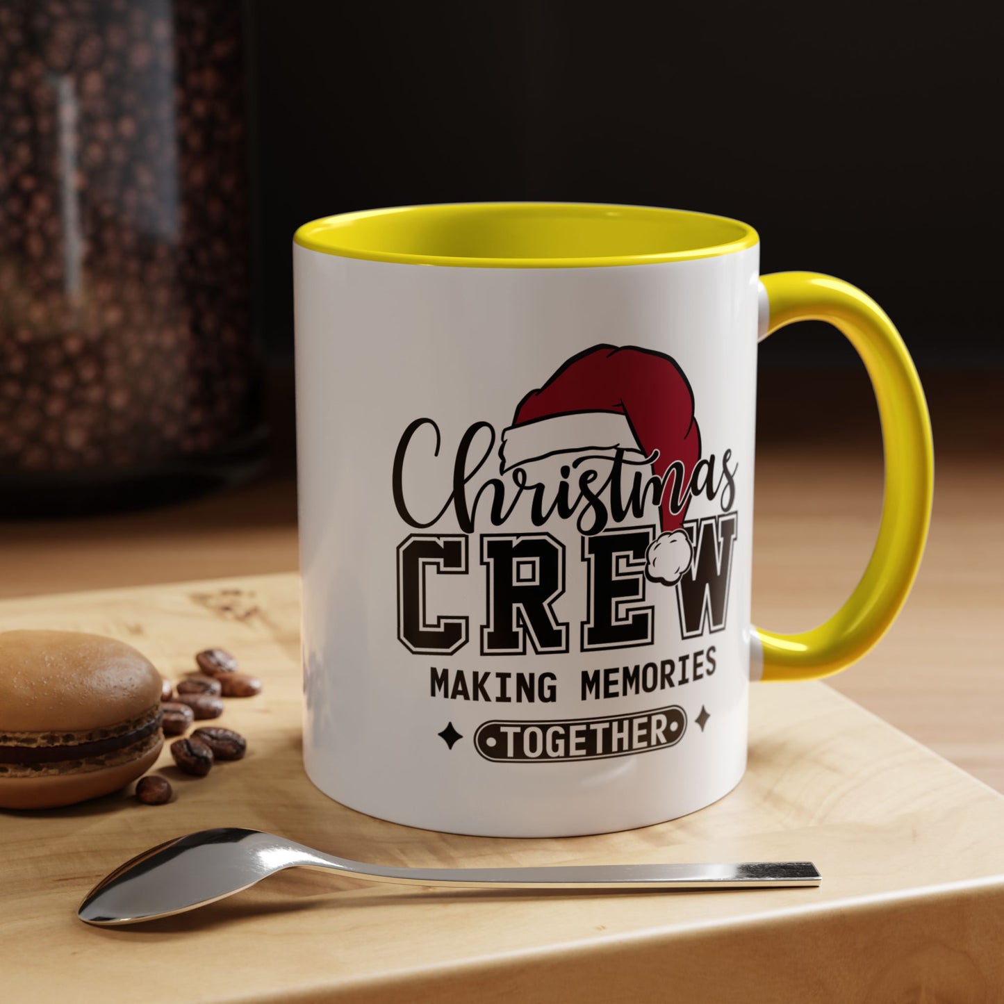 Christmas Crew Coffee Mug – Making Memories Together Accent Holiday Mug