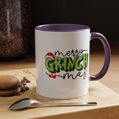 Merry Grinchmas Coffee Mug — Holiday Accent 11/15oz