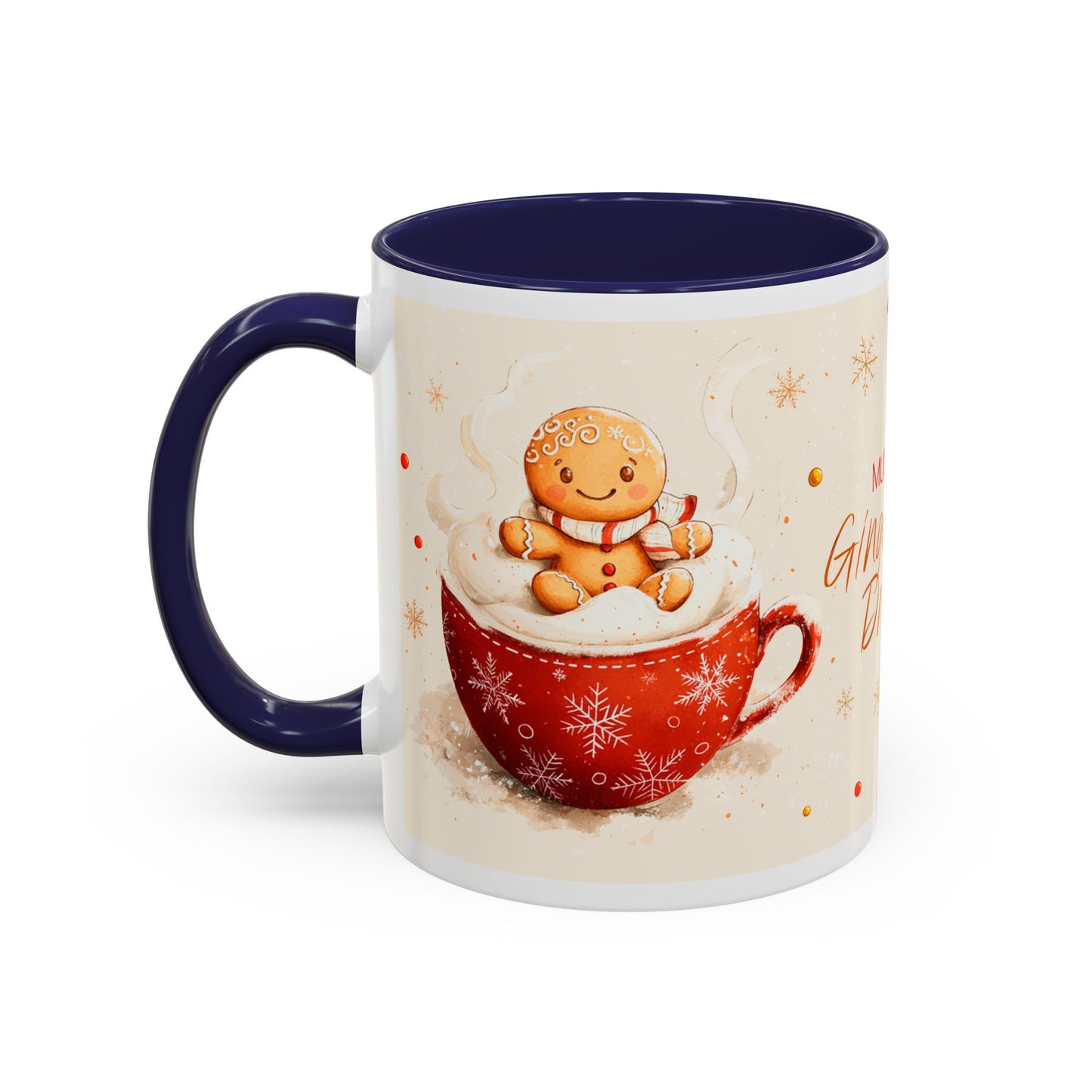 Gingerbread Dreams Coffee Mug — Holiday Accent Christmas Mug (11/15oz)