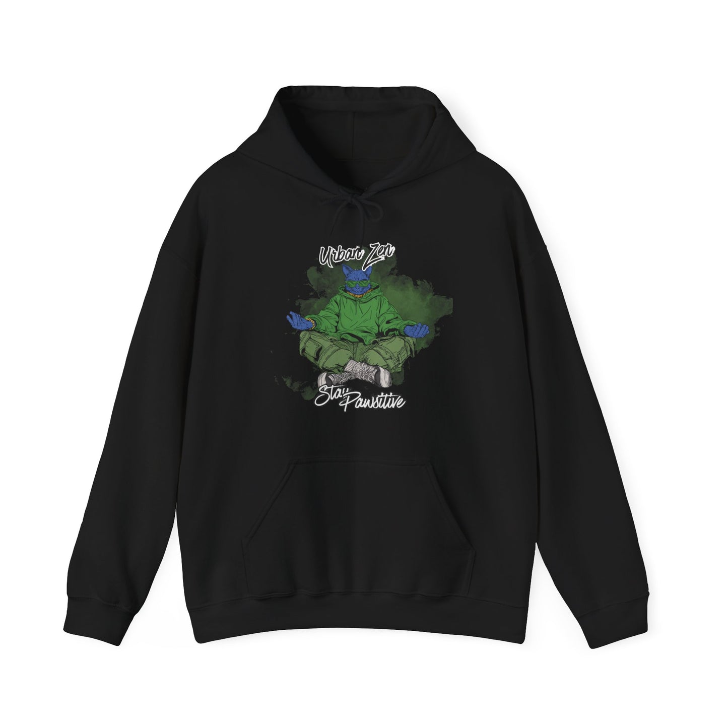 Urban Zen Stay Pawsitive Unisex Hoodie