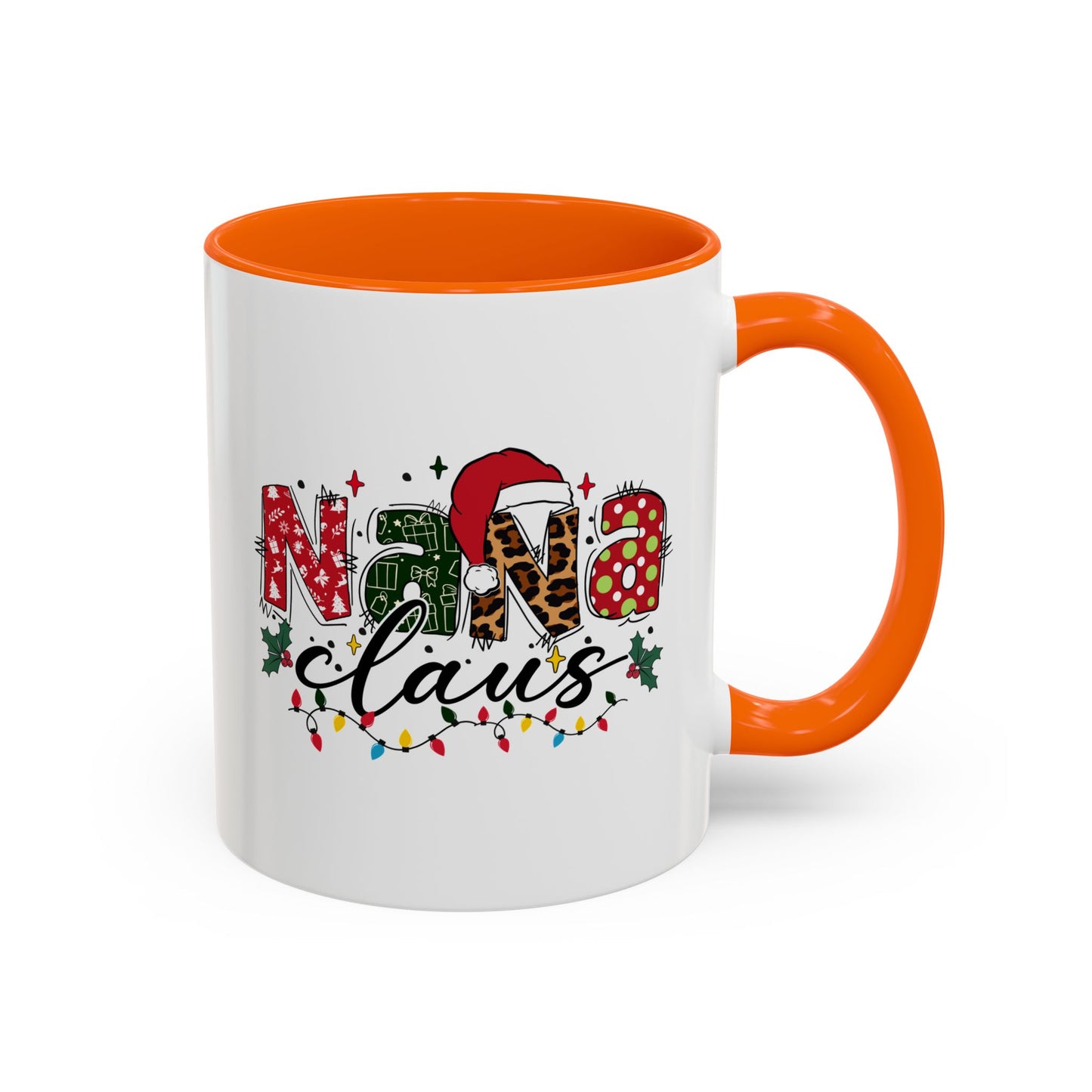 Mug — Nana Claus Christmas Accent Coffee Mug (11/15oz)