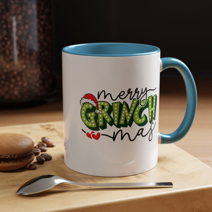 Merry Grinchmas Coffee Mug — Holiday Accent 11/15oz