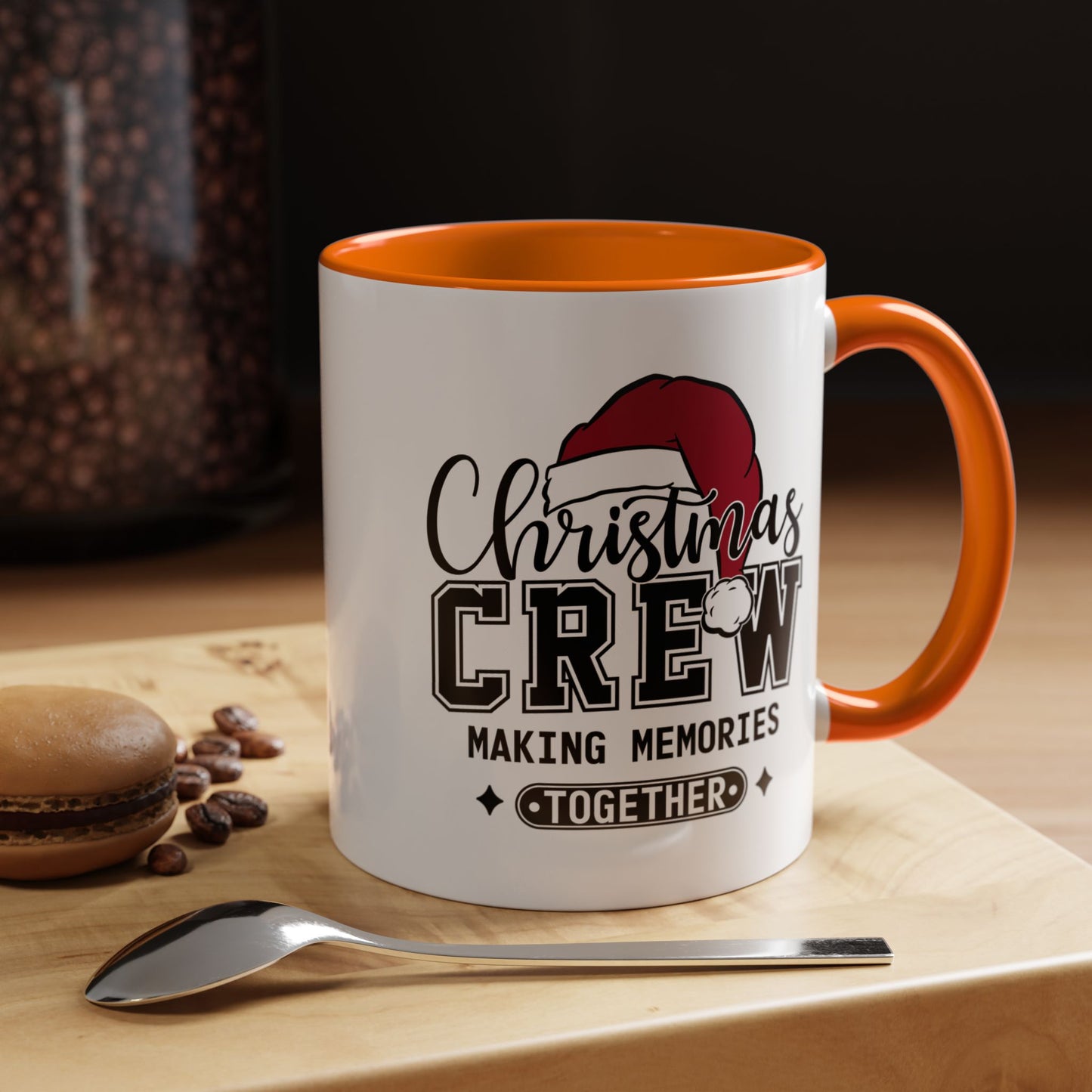 Christmas Crew Coffee Mug – Making Memories Together Accent Holiday Mug