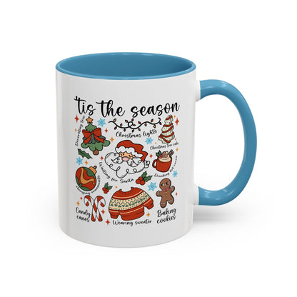 Tis The Season Christmas Coffee Mug — Holiday Baking & Cozy Winter Designs (11/15oz)
