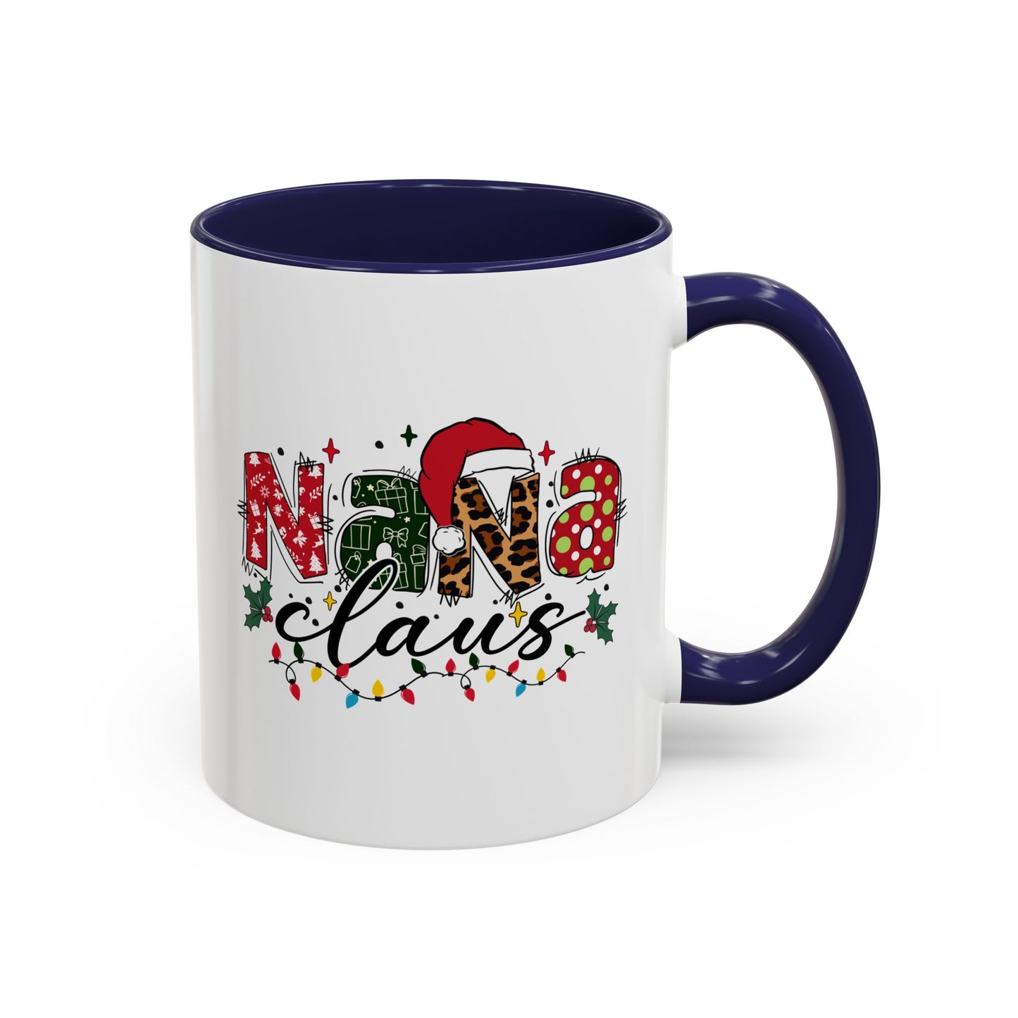 Mug — Nana Claus Christmas Accent Coffee Mug (11/15oz)