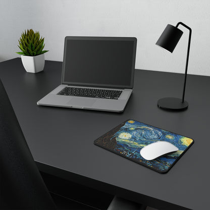 Starry Night Gaming Mouse Pad — Non‑Slip Art Mousepad for Gamers & Creative Desks