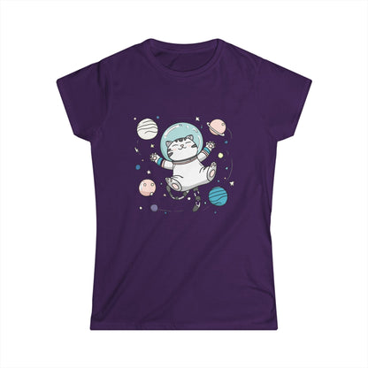 Astronaut Cat T-Shirt – Cute Space Cat Graphic Tee