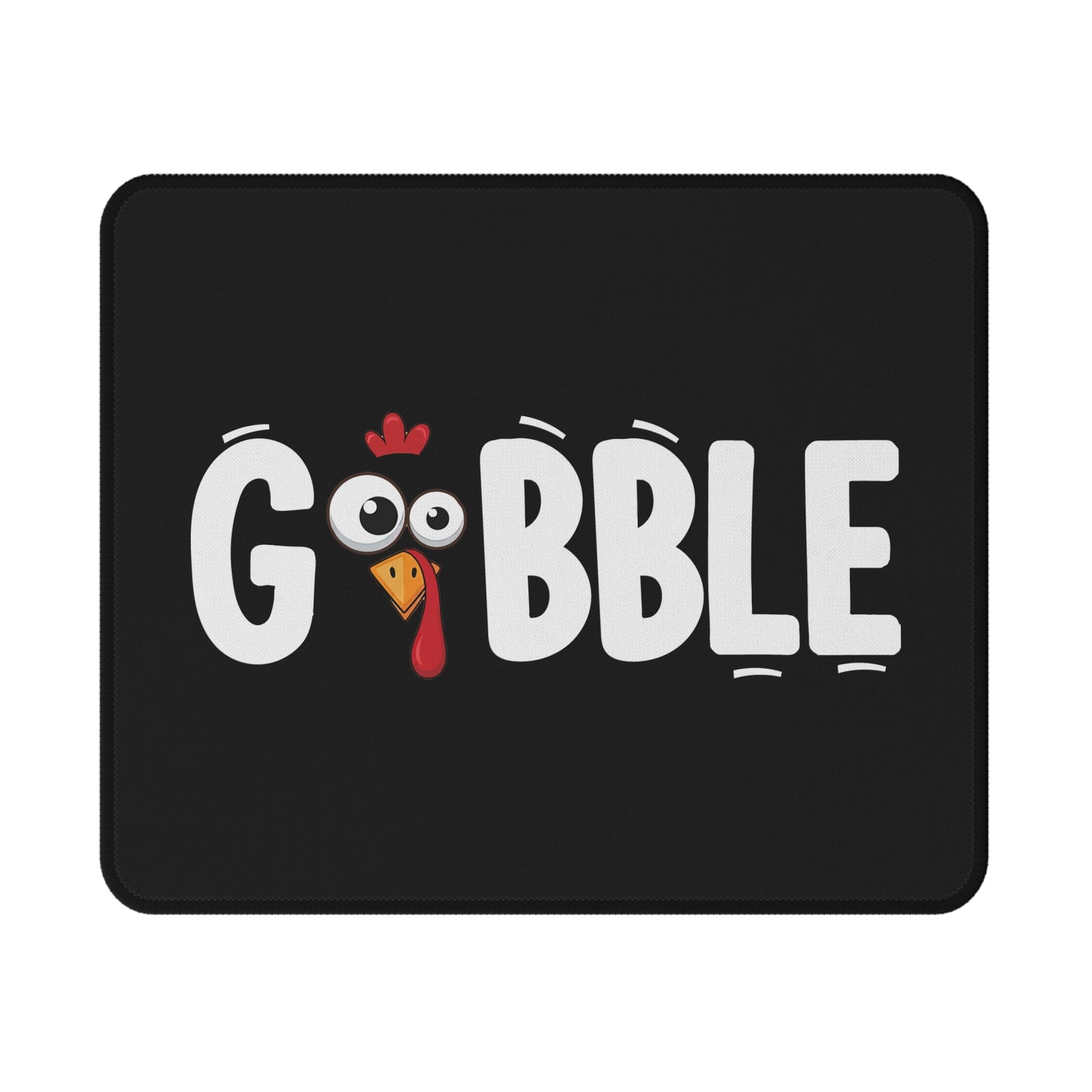 Gobble Turkey Gaming Mouse Pad — Non‑Slip Thanksgiving Desk Pad
