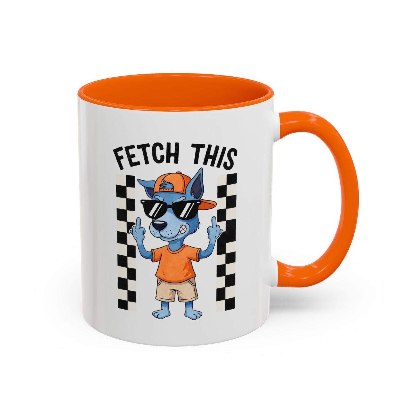 Fetch This Coffee Mug — Funny Dog Cartoon Accent Mug (11/15oz)