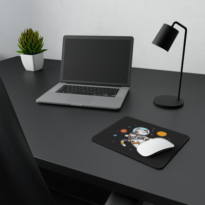 Astronaut Cat Gaming Mouse Pad — Cute Space Cat Non-Slip Mousepad