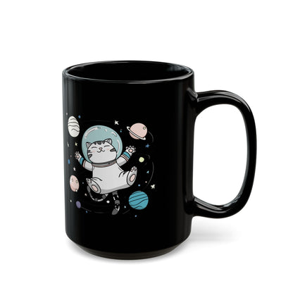 Astronaut Cat Mug – Cute Space Cat Coffee Cup