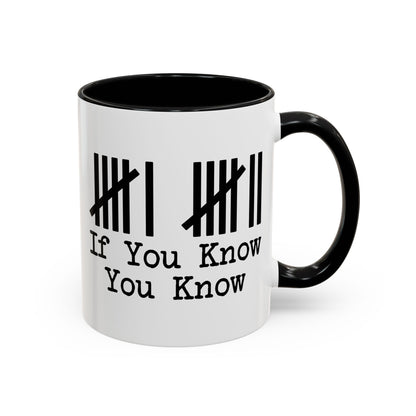 If You Know Tally Mark Coffee Mug — Accent 11/15oz