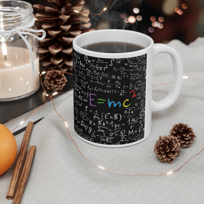 Einstein Equation Mug E equal mc2 Physics Math Science Coffee Mug