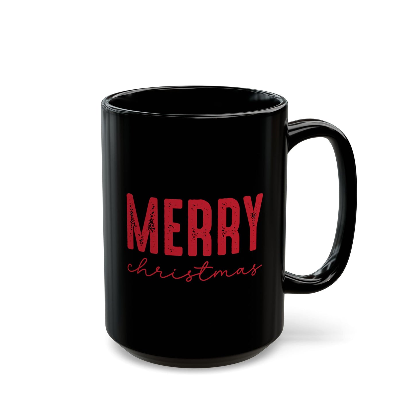 Merry Christmas Mug – Minimalist Christmas Coffee Cup – Simple Gift for Women & Men