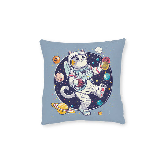 Astro Cat Pillow – Space Cat Throw Cushion