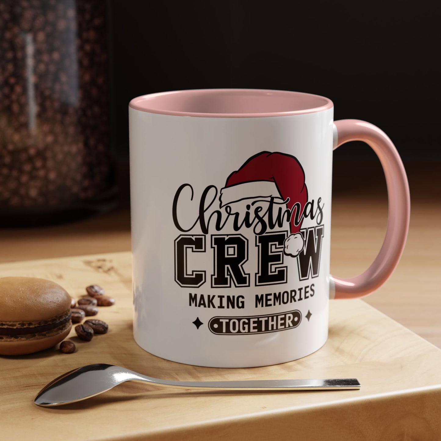 Christmas Crew Coffee Mug – Making Memories Together Accent Holiday Mug