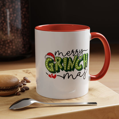 Merry Grinchmas Coffee Mug — Holiday Accent 11/15oz