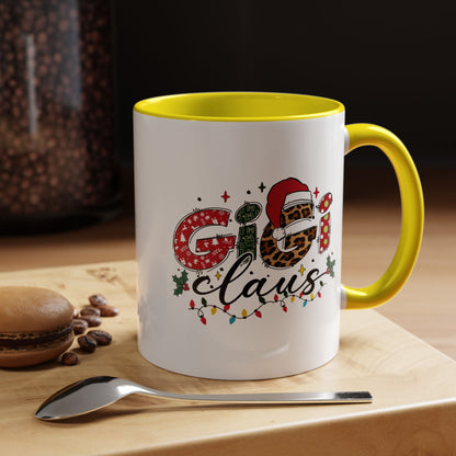 Gigi Claus Christmas Coffee Mug — Holiday Grandma Gift (11/15oz)