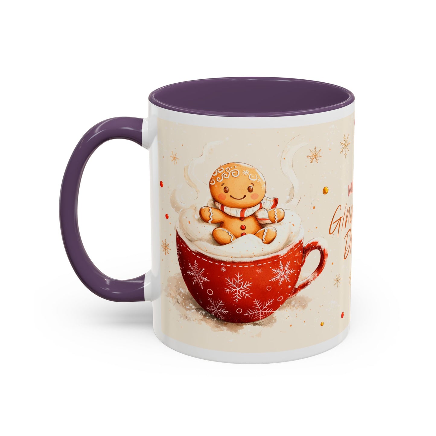 Gingerbread Dreams Coffee Mug — Holiday Accent Christmas Mug (11/15oz)