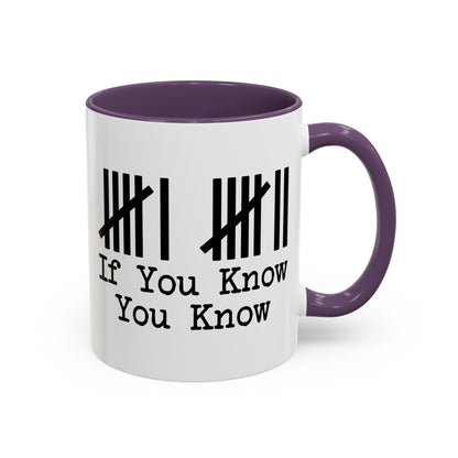 If You Know Tally Mark Coffee Mug — Accent 11/15oz