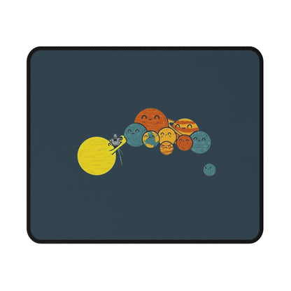 Solar System Cartoon Gaming Mouse Pad — Non-Slip Desk Pad