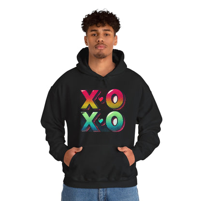 Heart & Arrows Hoodie — Retro Valentine Heart Graphic Pullover