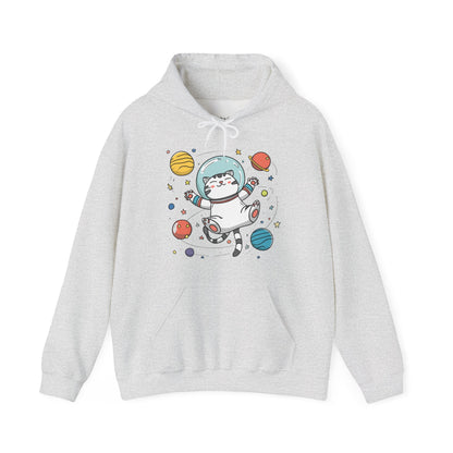 Astronaut Cat Space Adventure Unisex Hoodie
