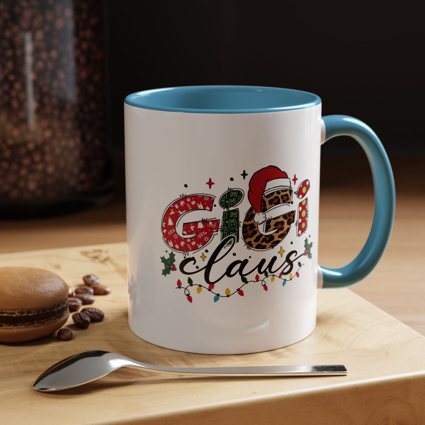 Gigi Claus Christmas Coffee Mug — Holiday Grandma Gift (11/15oz)