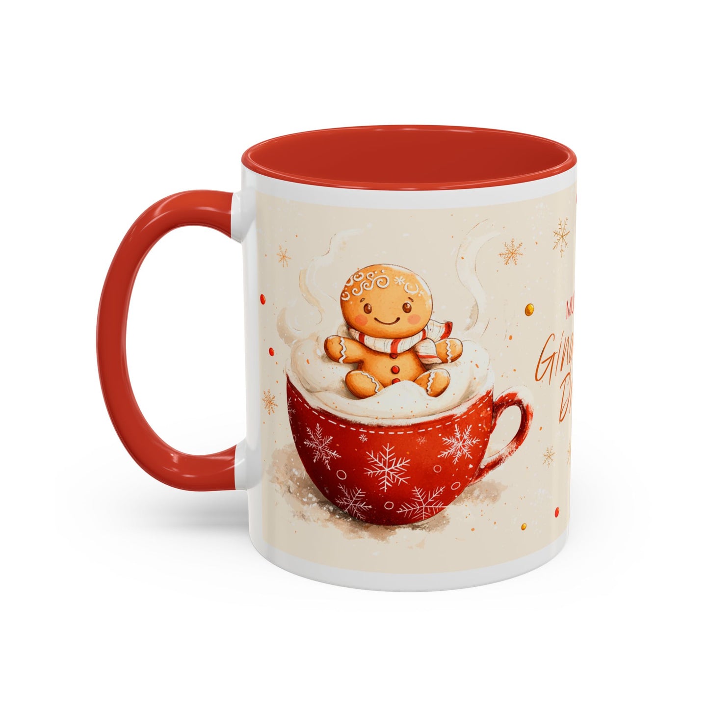 Gingerbread Dreams Coffee Mug — Holiday Accent Christmas Mug (11/15oz)