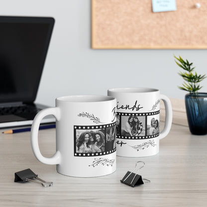 Best Friends Forever Photo Mug — Ceramic Coffee Cup (11oz & 15oz)