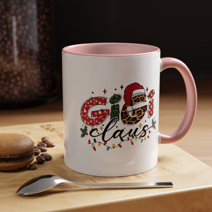 Gigi Claus Christmas Coffee Mug — Holiday Grandma Gift (11/15oz)
