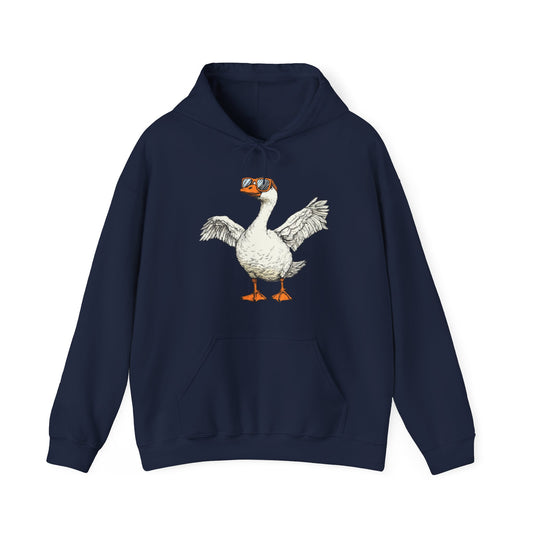 Goose Graphic Hoodie — Cute Illustrated Goose Pullover