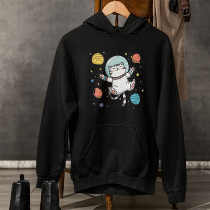 Astronaut Cat Space Adventure Unisex Hoodie